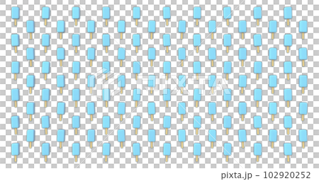 A pop background image in which soda-flavored popsicles are arranged A pop background image in which soda-flavored popsicles are arranged 102920252