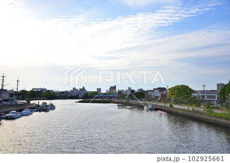 《愛知県》名古屋市熱田区　東海道七里の渡し跡 102925661