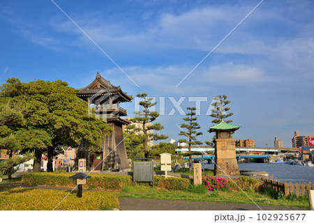《愛知県》名古屋市熱田区　東海道七里の渡し跡 102925677
