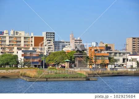 《愛知県》名古屋市熱田区 東海道七里の渡し跡 《愛知県》名古屋市熱田区 東海道七里の渡し跡 102925684