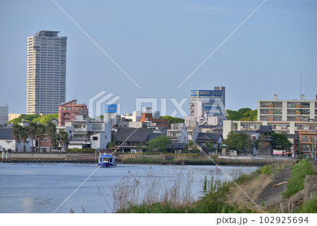 《愛知県》名古屋市熱田区　東海道七里の渡し跡 102925694