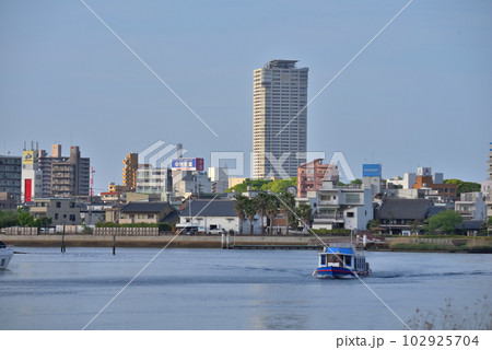 《愛知県》名古屋市熱田区　東海道七里の渡し跡 102925704