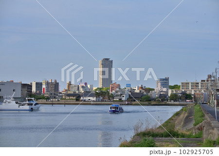 《愛知県》名古屋市熱田区 東海道七里の渡し跡 《愛知県》名古屋市熱田区 東海道七里の渡し跡 102925705
