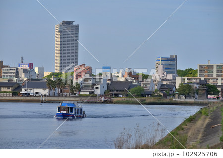 《愛知県》名古屋市熱田区　東海道七里の渡し跡 102925706