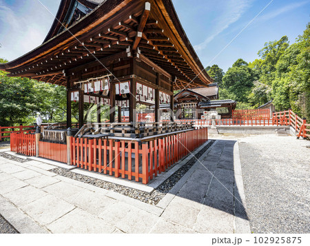 建勲神社（京都市北区）拝殿 102925875