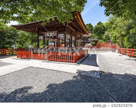 建勲神社（京都市北区）拝殿 102925876
