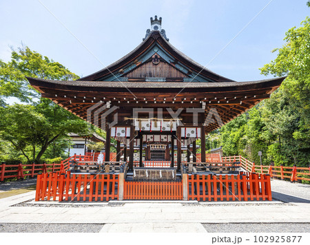建勲神社（京都市北区）拝殿 102925877