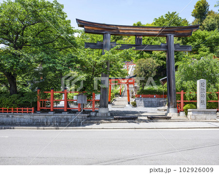 建勲神社(京都市北区)大鳥居 建勲神社(京都市北区)大鳥居 102926009