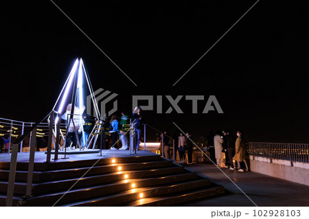 北海道 札幌市 藻岩山 山頂展望台 北海道 札幌市 藻岩山 山頂展望台 102928103