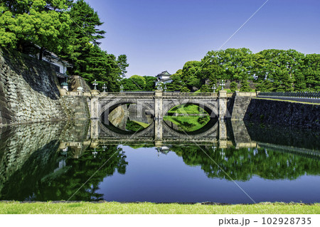皇居 二重橋 (正門石橋) 皇居 二重橋 (正門石橋) 102928735