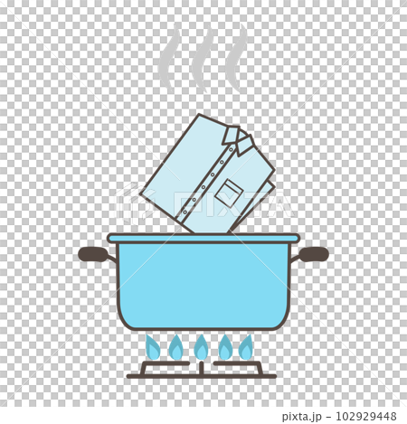 Dried odor measures Boiling sterilization Image illustration material 102929448