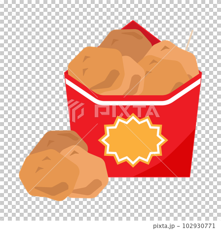 Fried chicken sold at convenience stores and fairs 102930771