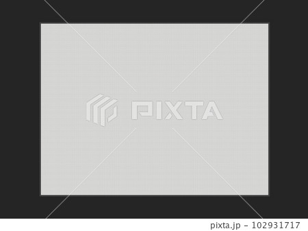 黒枠内が半透明で下に画像を重ねると4：3サイズのゲーム画面風になるフレーム 102931717