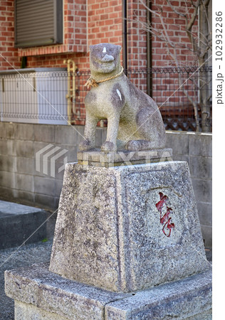 川口散歩:芝樋ノ爪・御嶽(おんたけ)神社 狛犬 川口散歩:芝樋ノ爪・御嶽(おんたけ)神社 狛犬 102932286