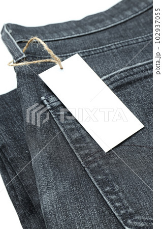 Concept of modern casual clothes - jeans, space for text 102937055