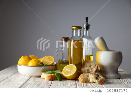 Concept of different world cuisine - Italian food and cuisine 102937173