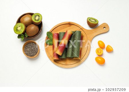 Concept of tasty and sweet food - pastille 102937209