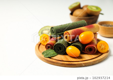 Concept of tasty and sweet food - pastille 102937214