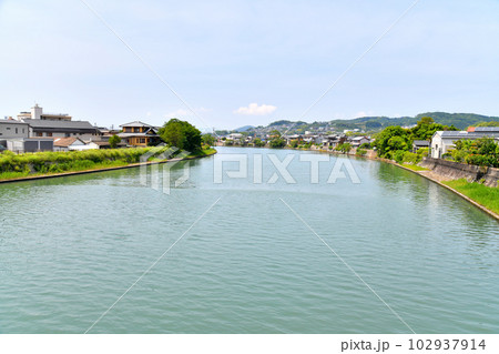江川橋/川棚川より下流方向を望む(長崎県川棚町)【2023.5】 江川橋/川棚川より下流方向を望む(長崎県川棚町)【2023.5】 102937914