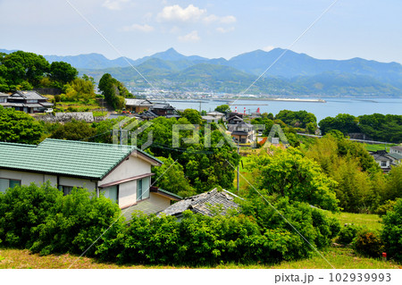 川棚町/大村湾越しに虚空蔵山(虚空蔵岳)方面を望む(長崎県川棚町)【2023.5】 川棚町/大村湾越しに虚空蔵山(虚空蔵岳)方面を望む(長崎県川棚町)【2023.5】 102939993