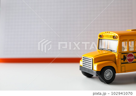 Concept of school education with school accessories, space for text 102941070