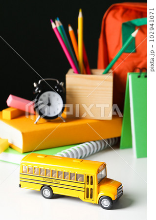 Concept of school education with school accessories 102941071