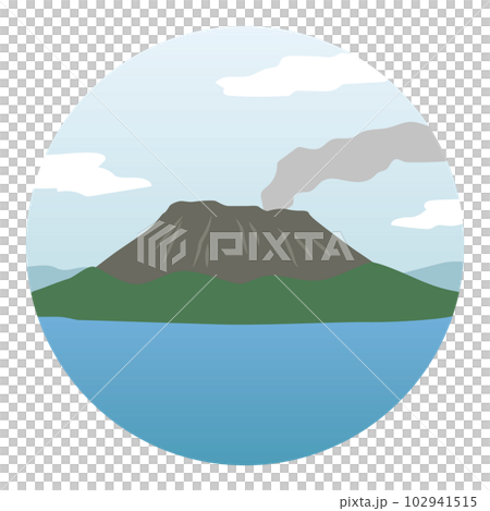 櫻島的插圖 櫻島的插圖 102941515