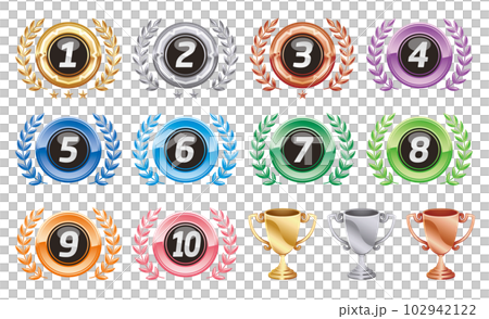 ランキングのイメージイラスト ランキングのイメージイラスト 102942122