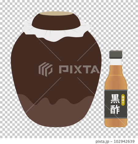 黑醋和鍋的插圖 102942639