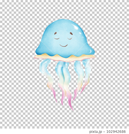 Jelly fish animal under the ocean Jelly fish animal under the ocean 102942686