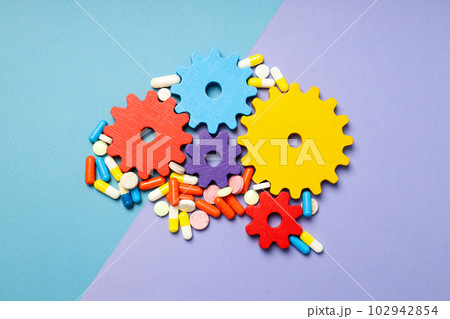 Dementia and parkinson's disease, ADHD, composition for head disease theme 102942854
