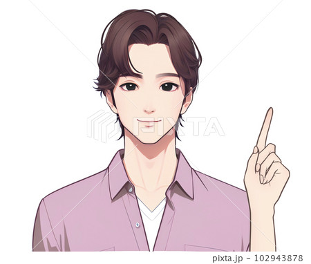 男性のイラスト素材 102943878