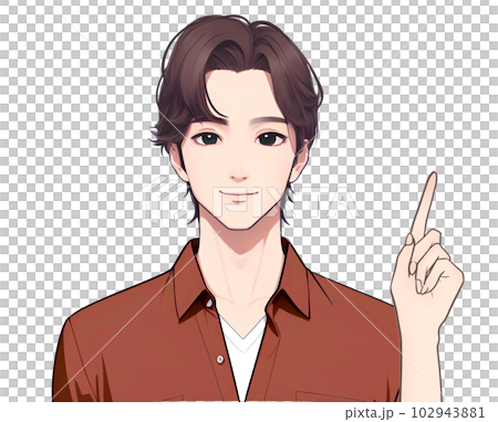 男性のイラスト素材 102943881