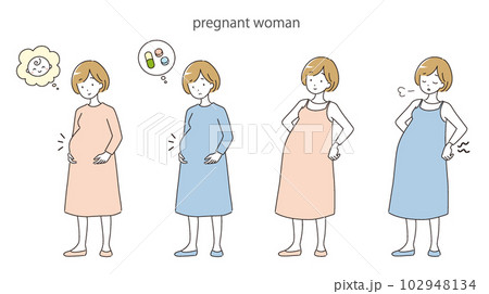 妊婦_バリエーション 102948134