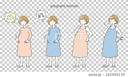 Pregnant woman _ variation 102948134