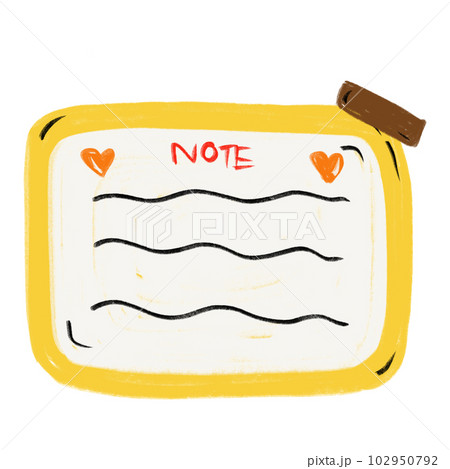 Cute Text box and message shape のイラスト素材 [102950792] - PIXTA