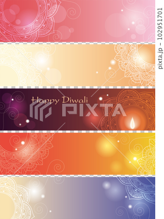 Diwali Festival of Light greeting card set Diwali Festival of Light greeting card set 102951701