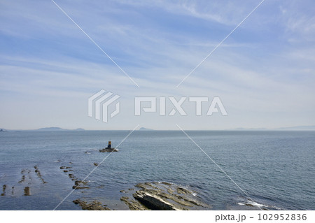 愛知県南知多町 師崎羽豆岬からの眺望 愛知県南知多町 師崎羽豆岬からの眺望 102952836