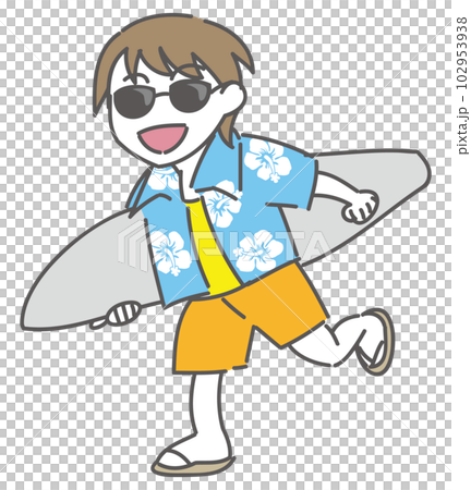 man with surfboard man with surfboard 102953938