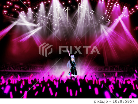 vtuberのライブ風景 102955957