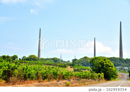 針尾送信所／針尾無線塔方面を望む(長崎県佐世保市)【2023.5】 102959354