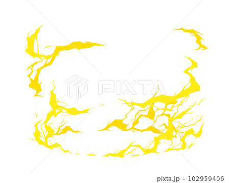 入れば誰でも雷属性フレーム 102959406