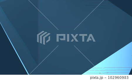 青い背景に光と線を混ぜたノイズテクスチャ 102960983
