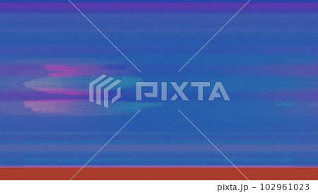 青い背景の下側に赤い線が入ったノイズテクスチャ 青い背景の下側に赤い線が入ったノイズテクスチャ 102961023