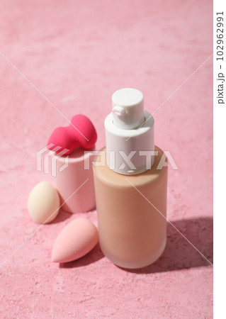 Concept of cosmetic and make up - foundation Concept of cosmetic and make up - foundation 102962991
