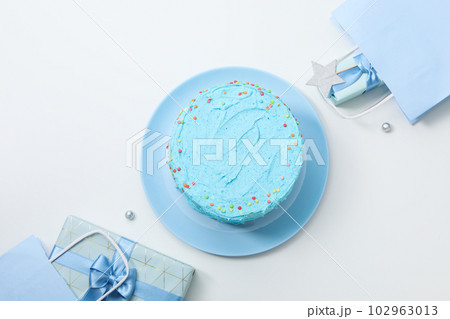 Concept of Happy Birthday, holiday Birthday cake Concept of Happy Birthday, holiday Birthday cake 102963013
