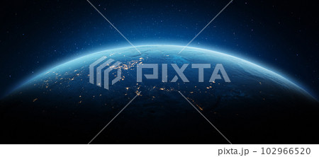 Russia, Siberia city lights Russia, Siberia city lights 102966520