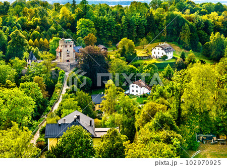 Freyschloessl Castle near Hohensalzburg in Salzburg, Austria 102970925