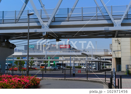 埼玉県三郷市新三郷駅周辺の風景2023年5月 102971456