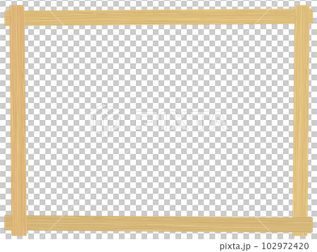木材のフレーム 木材のフレーム 102972420